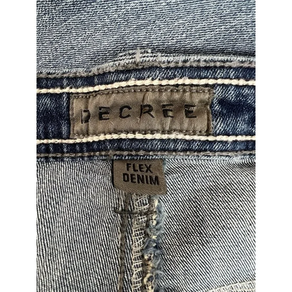 Decree Men’s 38X30 Flex Distressed Denim Jeans (28 Inch Inseam) - Picture 8 of 12